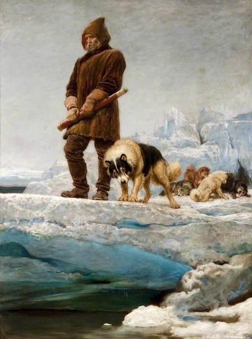 Wikioo.org - The Encyclopedia of Fine Arts - Painting, Artwork by Briton Rivière - The Last of the Crew