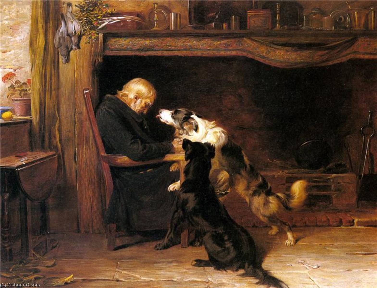 Wikioo.org - The Encyclopedia of Fine Arts - Painting, Artwork by Briton Rivière - The Long Sleep