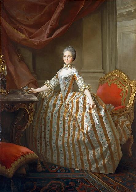 Wikioo.org - The Encyclopedia of Fine Arts - Painting, Artwork by Laurent Pecheux - Maria Luisa of Parma (1751 1819), Later Queen of Spain