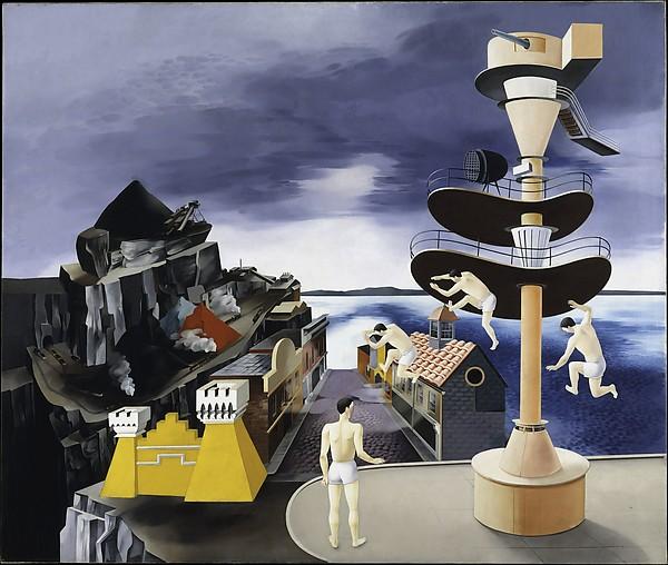 Wikioo.org - The Encyclopedia of Fine Arts - Painting, Artwork by Peter Blume - South of Scranton