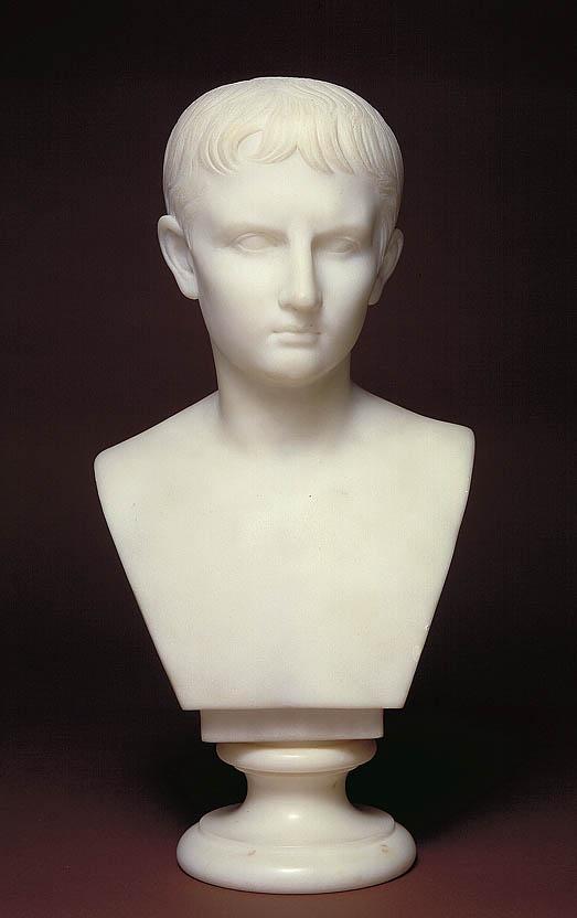 WikiOO.org - Encyclopedia of Fine Arts - Lukisan, Artwork Edmonia Lewis - Young Octavian