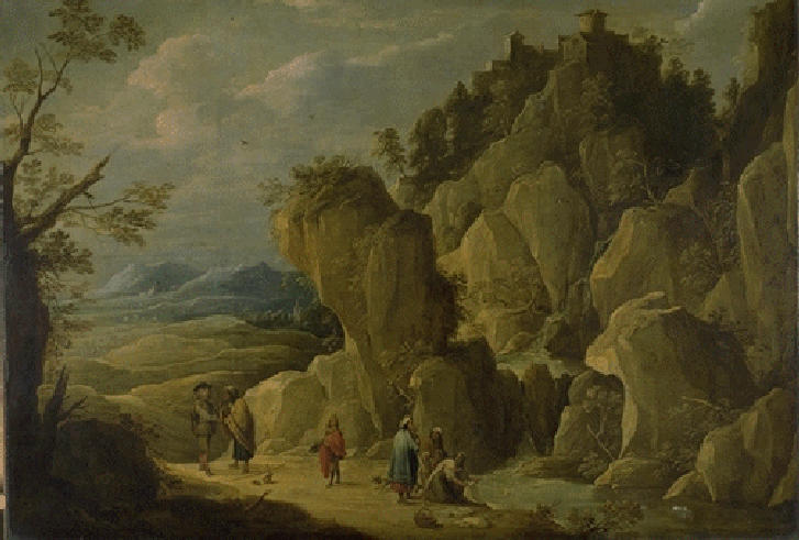 Wikioo.org - The Encyclopedia of Fine Arts - Painting, Artwork by David Teniers Ii Le Jeune - BOHEMIENS