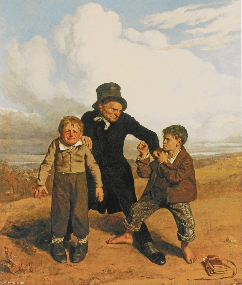Wikioo.org – L'Enciclopedia delle Belle Arti - Pittura, Opere di John Faed - Fanciullezza