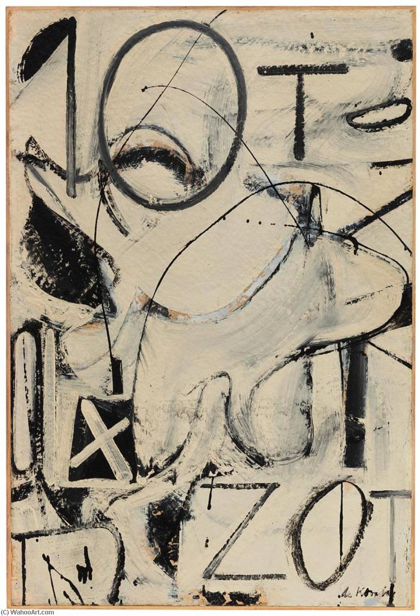 WikiOO.org - Енциклопедия за изящни изкуства - Живопис, Произведения на изкуството Willem De Kooning - Zurich
