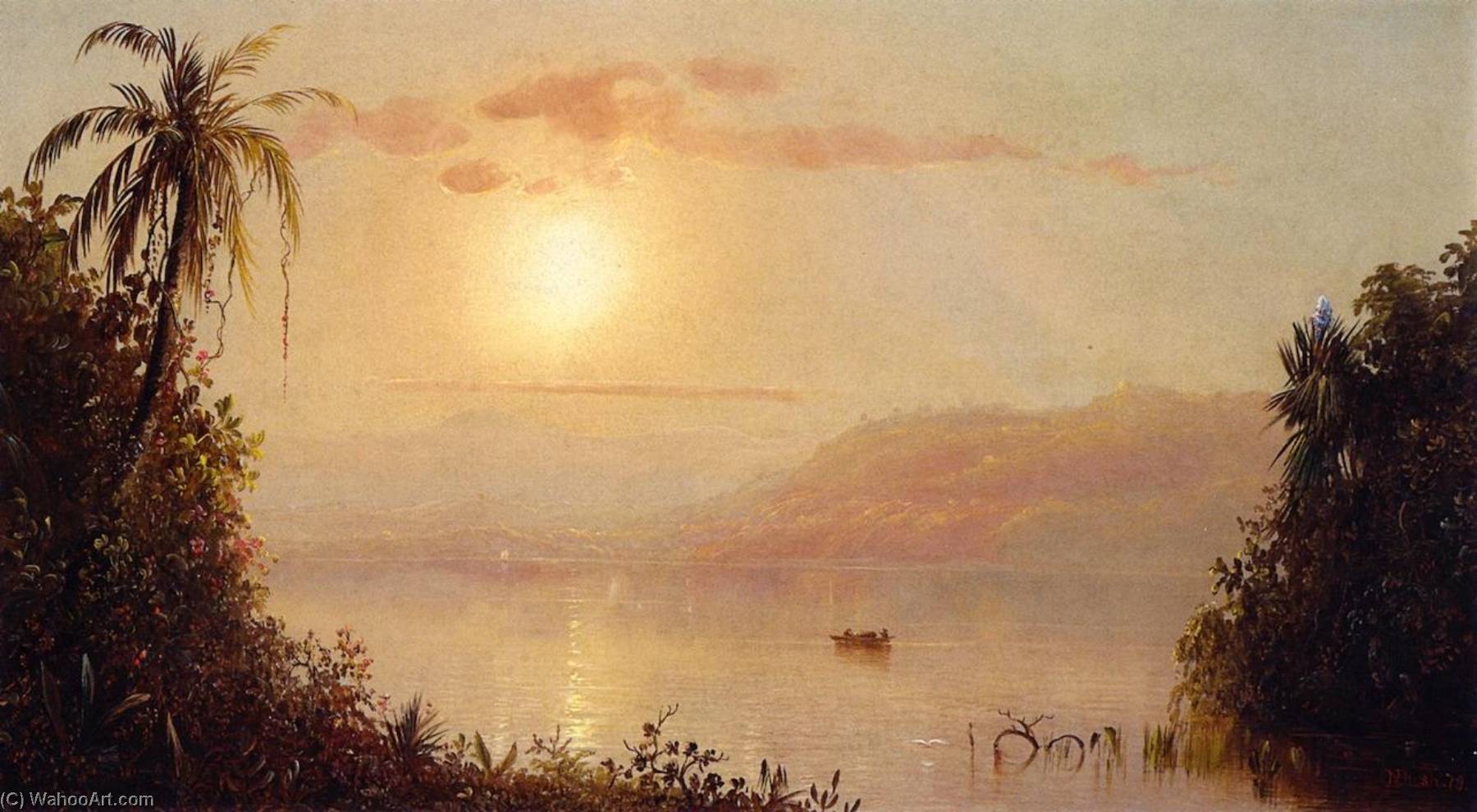 Wikioo.org - The Encyclopedia of Fine Arts - Painting, Artwork by Norton Bush - Gatun Lake, Panama