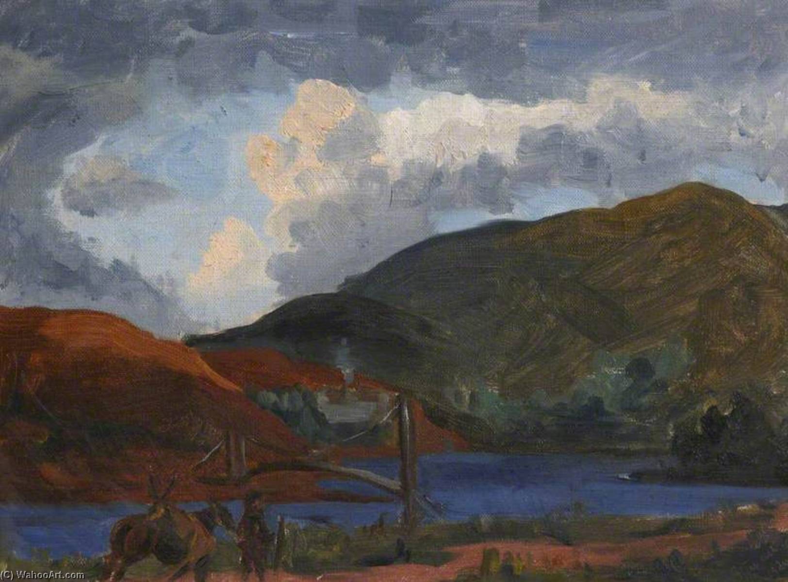 Wikioo.org - The Encyclopedia of Fine Arts - Painting, Artwork by Margaret Frances Anne Vane-Tempest-Stewart - Loch Choire, Sutherland