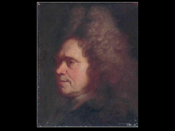 WikiOO.org - Encyclopedia of Fine Arts - Lukisan, Artwork Hyacinthe Rigaud - Portrait d'Antoine Coysevox Tête d'homme Antoine Coysevox, sculpteur (1640 1720) (ancien titre, inventaire, 1897)