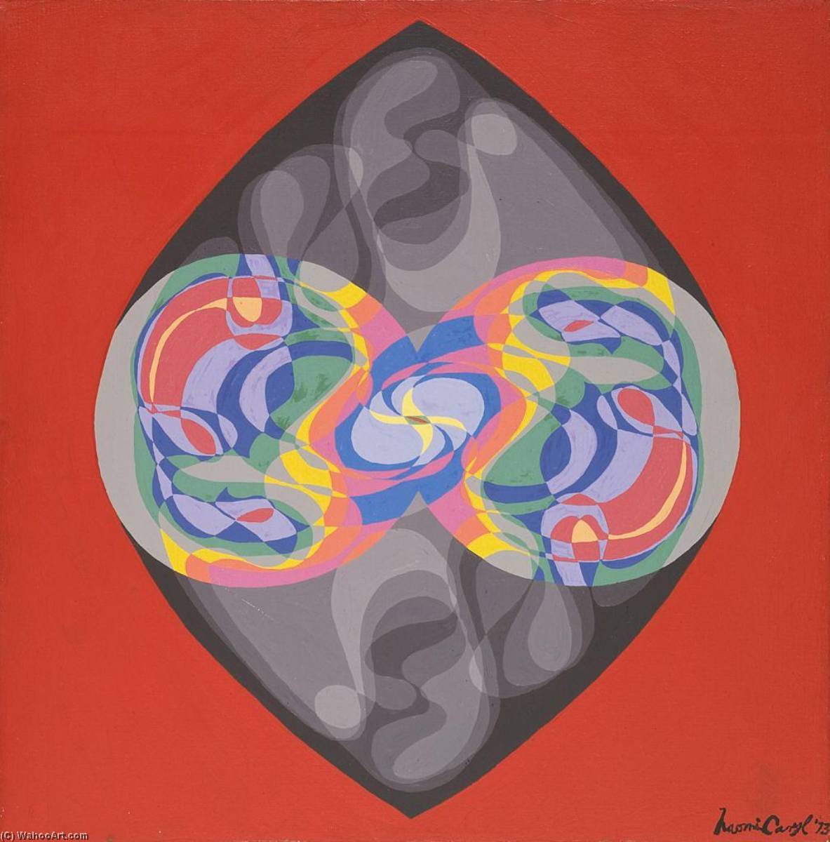 Wikioo.org - The Encyclopedia of Fine Arts - Painting, Artwork by Naomi Hirshhorn Caryl - Heart
