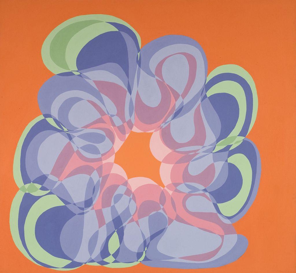 Wikioo.org - Bách khoa toàn thư về mỹ thuật - Vẽ tranh, Tác phẩm nghệ thuật Naomi Hirshhorn Caryl - Bursting Flower