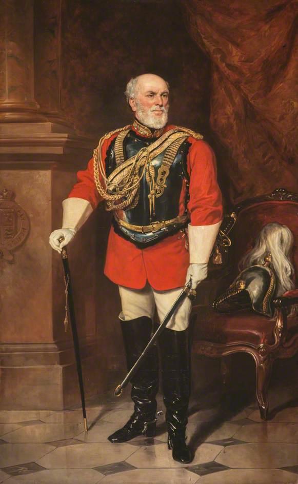 Wikioo.org - The Encyclopedia of Fine Arts - Painting, Artwork by Francis Grant - George Hay, 8th Marquess of Tweeddale, Agriculturist