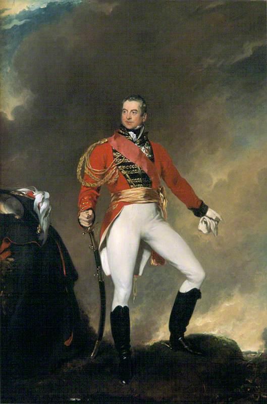 Wikioo.org - The Encyclopedia of Fine Arts - Painting, Artwork by Thomas Lawrence - George Gordon, 5th and Last Duke of Gordon