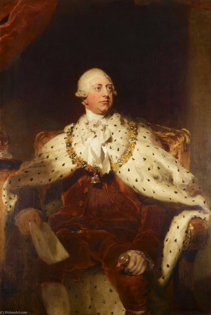 WikiOO.org - Enciclopedia of Fine Arts - Pictura, lucrări de artă Thomas Lawrence - King George III (1738 1820)