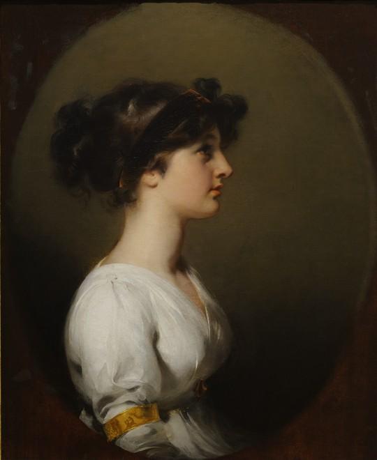 Wikioo.org - The Encyclopedia of Fine Arts - Painting, Artwork by Thomas Lawrence - The Honourable Caroline Upton