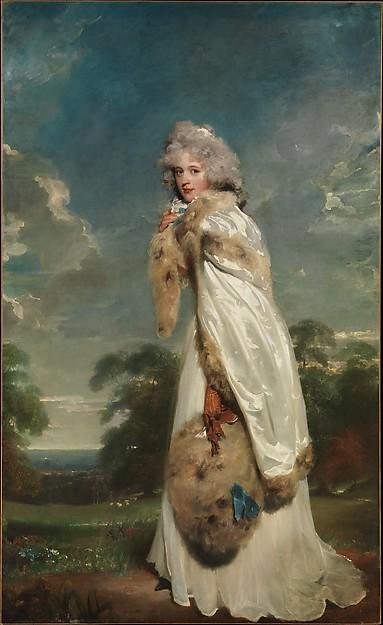 Wikioo.org - The Encyclopedia of Fine Arts - Painting, Artwork by Thomas Lawrence - Elizabeth Farren (born about 1759, died 1829), Later Countess of Derby