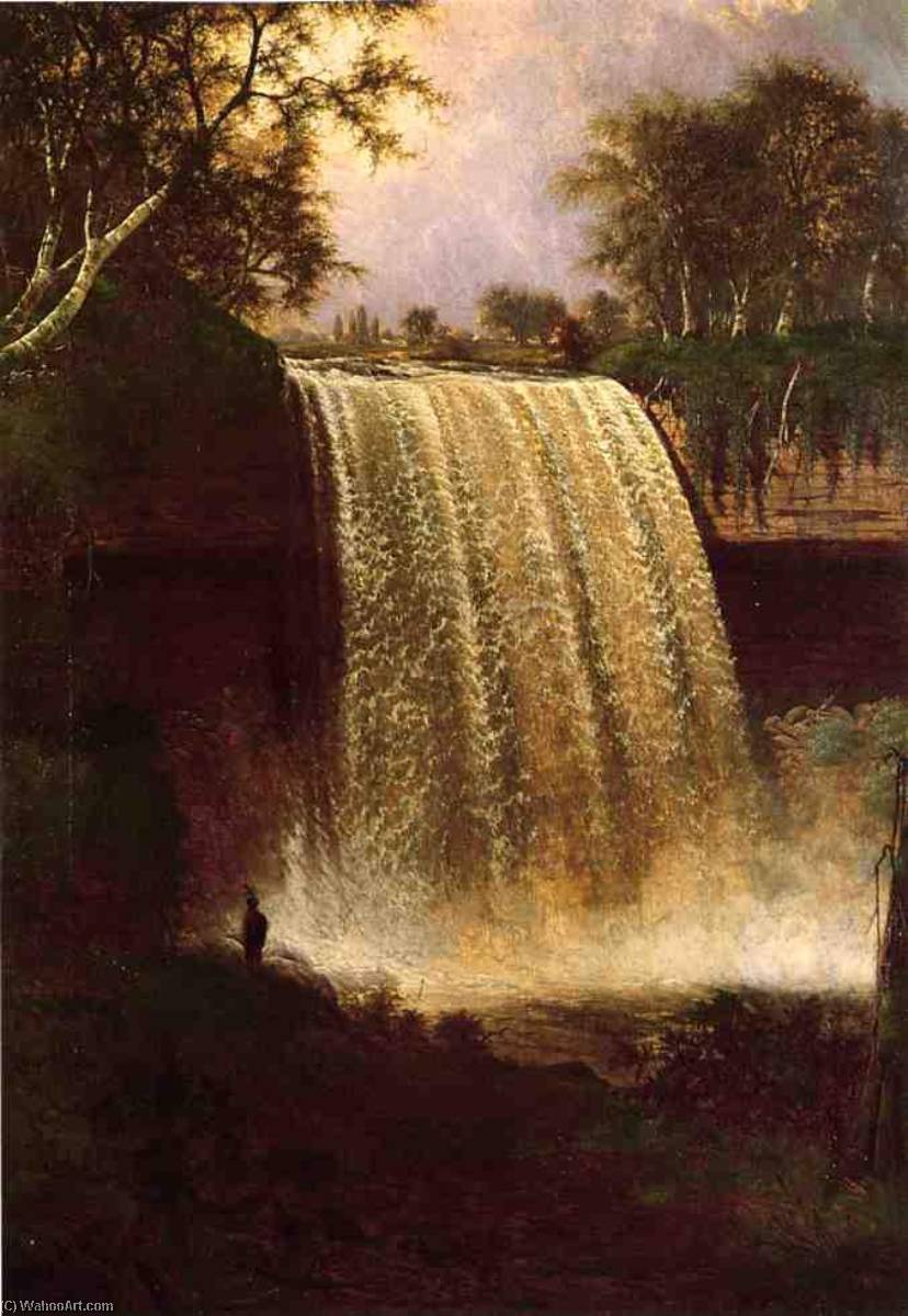 Wikioo.org - The Encyclopedia of Fine Arts - Painting, Artwork by Jesse Talbot - Minnehaha Falls, Minnesota