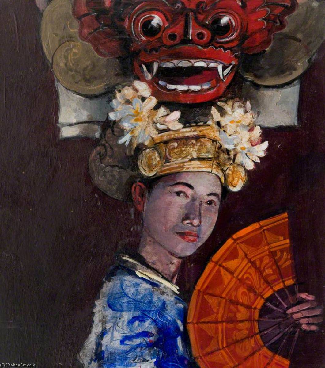 Wikioo.org - The Encyclopedia of Fine Arts - Painting, Artwork by George Malcolm Donald - Balinese Woman