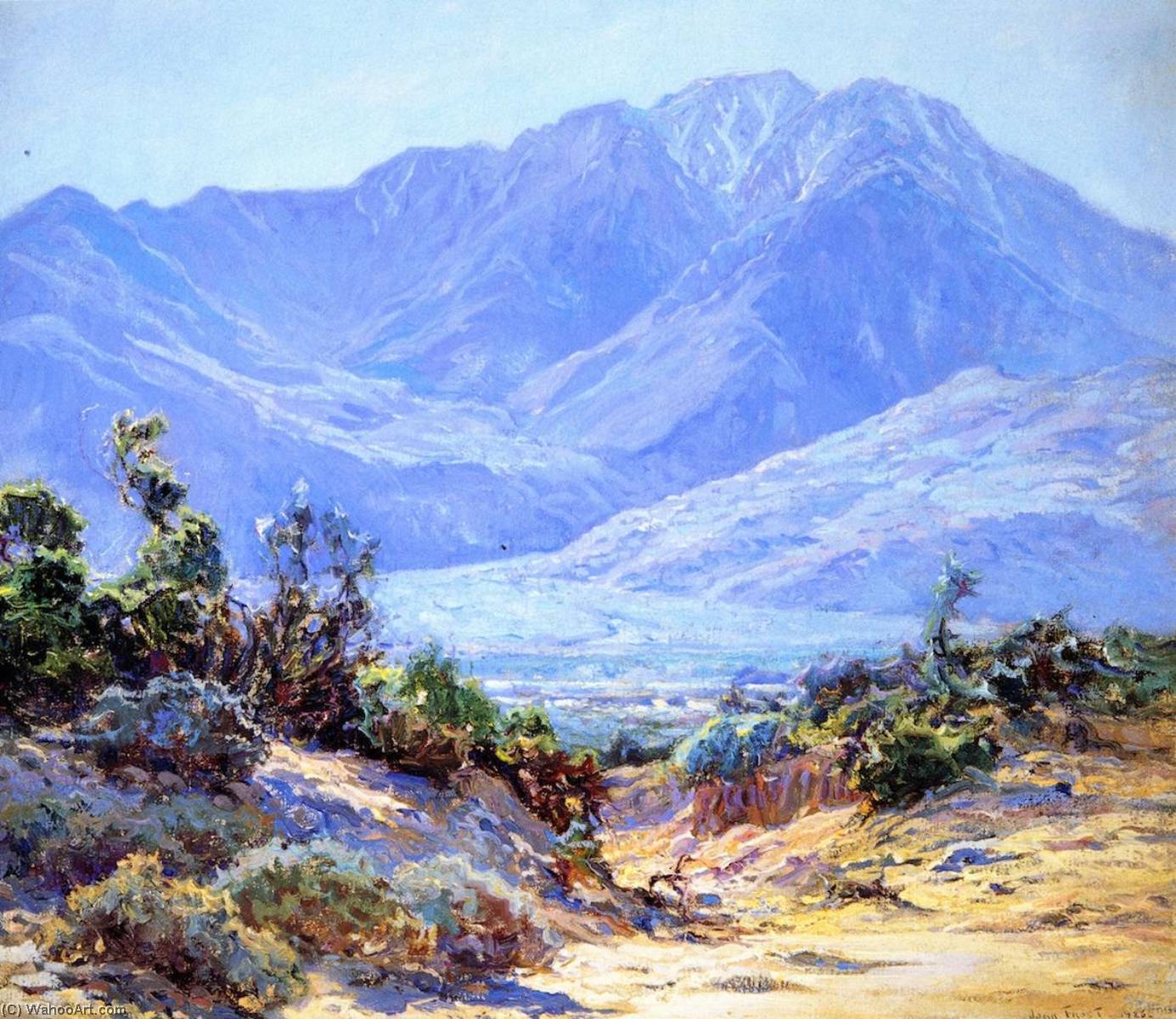 Wikioo.org - The Encyclopedia of Fine Arts - Painting, Artwork by John Frost - Mount San Jacinto