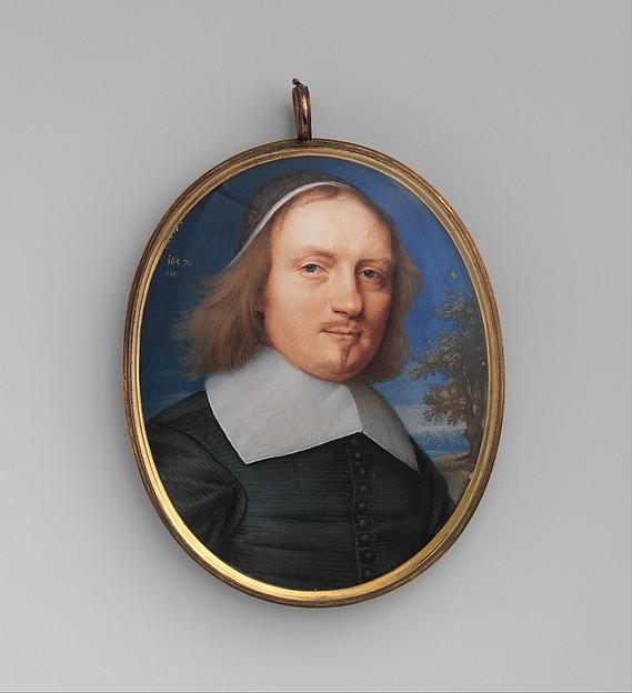 WikiOO.org - Encyclopedia of Fine Arts - Lukisan, Artwork John Hoskins - Dr. Brian Walton (born about 1600, died 1661)