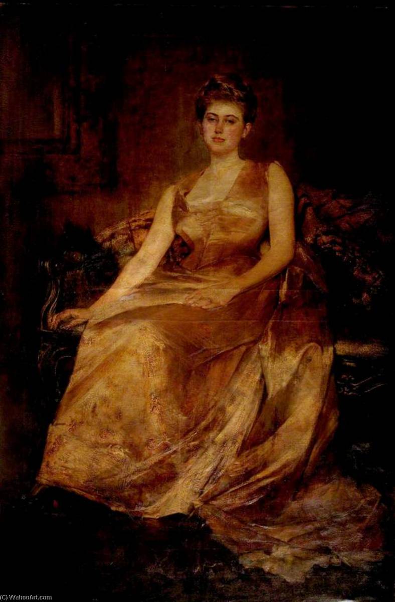 Wikioo.org – L'Enciclopedia delle Belle Arti - Pittura, Opere di Edwin Arthur Ward - signora morton jackson