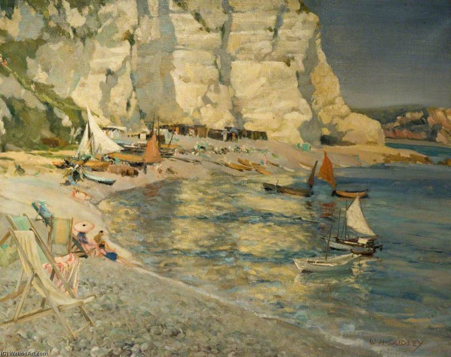 Wikioo.org - The Encyclopedia of Fine Arts - Painting, Artwork by William Harold Dudley - Beer, Devon