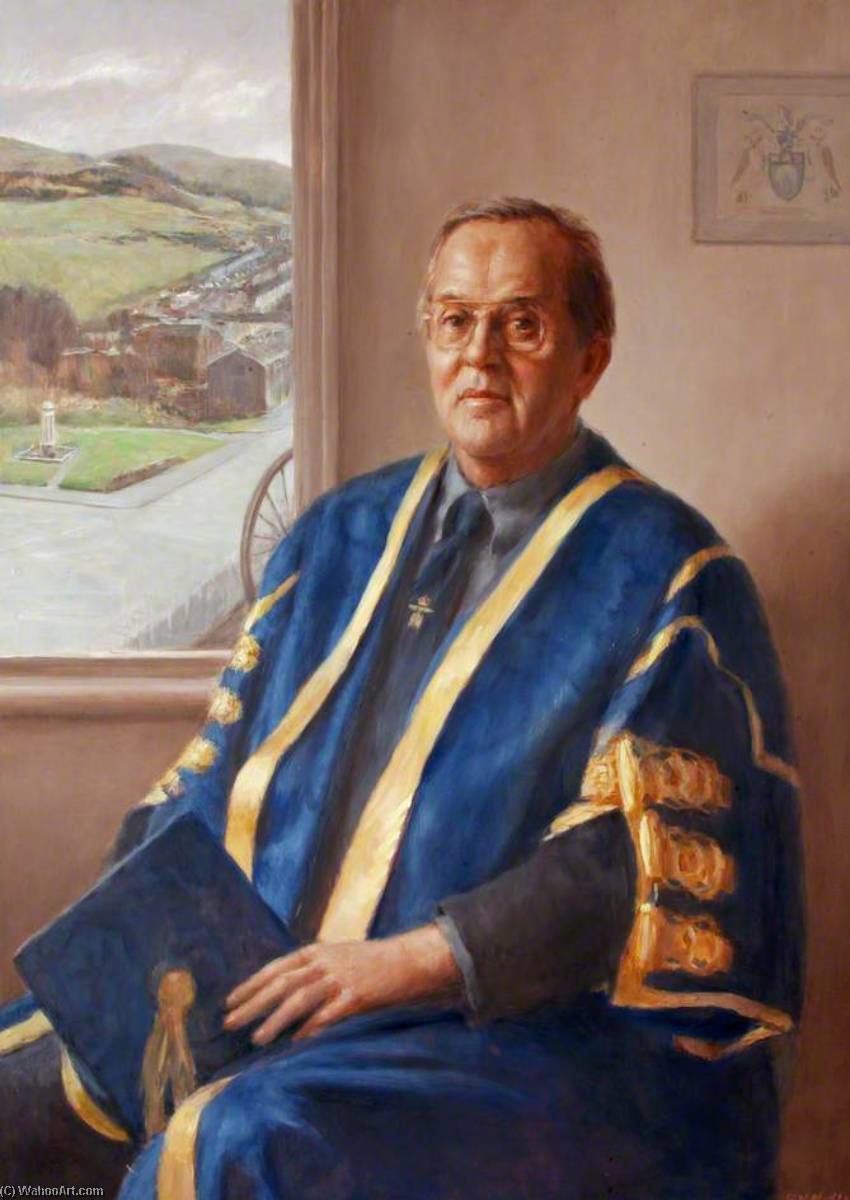 Wikioo.org - The Encyclopedia of Fine Arts - Painting, Artwork by Harry Holland - Lord Merlyn Rees (1920–2006)