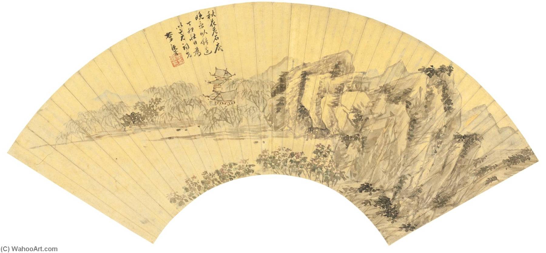 Wikioo.org - The Encyclopedia of Fine Arts - Painting, Artwork by Li Liufang - LANDSCAPE