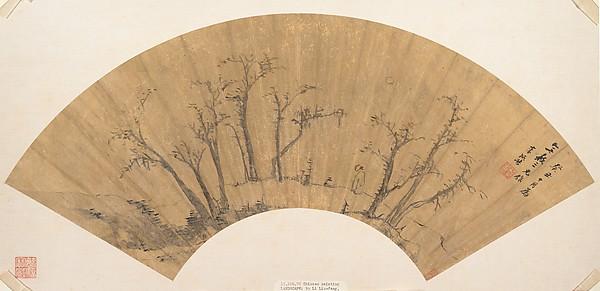 WikiOO.org - Encyclopedia of Fine Arts - Lukisan, Artwork Li Liufang - Sparse Grove