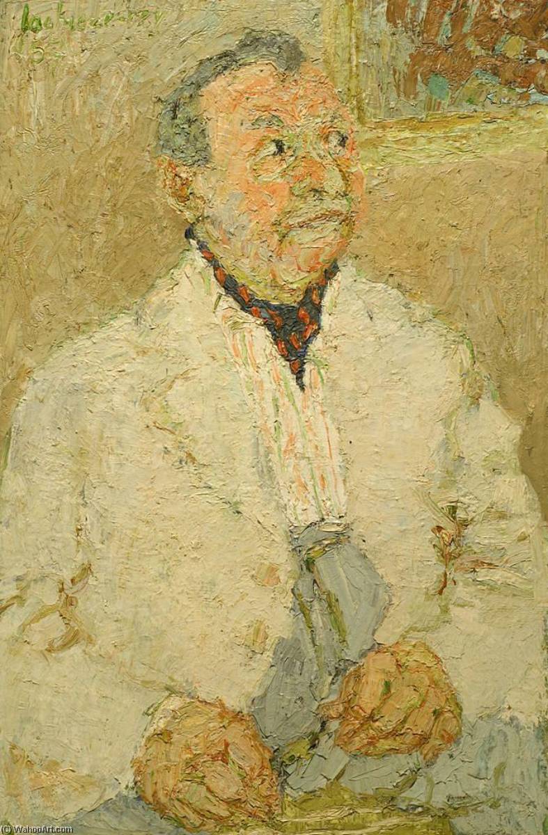 WikiOO.org - Εγκυκλοπαίδεια Καλών Τεχνών - Ζωγραφική, έργα τέχνης Henri Lachièze Rey - Portrait of J.H. Hirshhorn