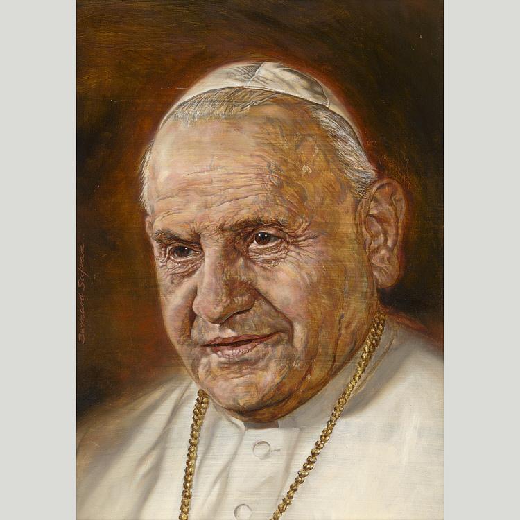 WikiOO.org - Encyclopedia of Fine Arts - Lukisan, Artwork Bernard Safran - John XXIII