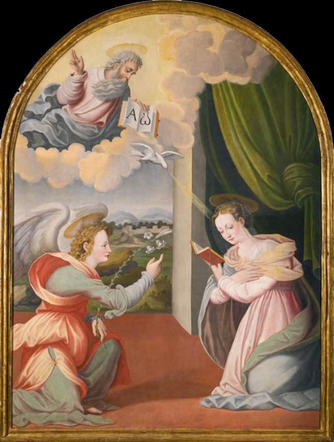 Wikioo.org - The Encyclopedia of Fine Arts - Painting, Artwork by Niccolò Betti - Annunciation