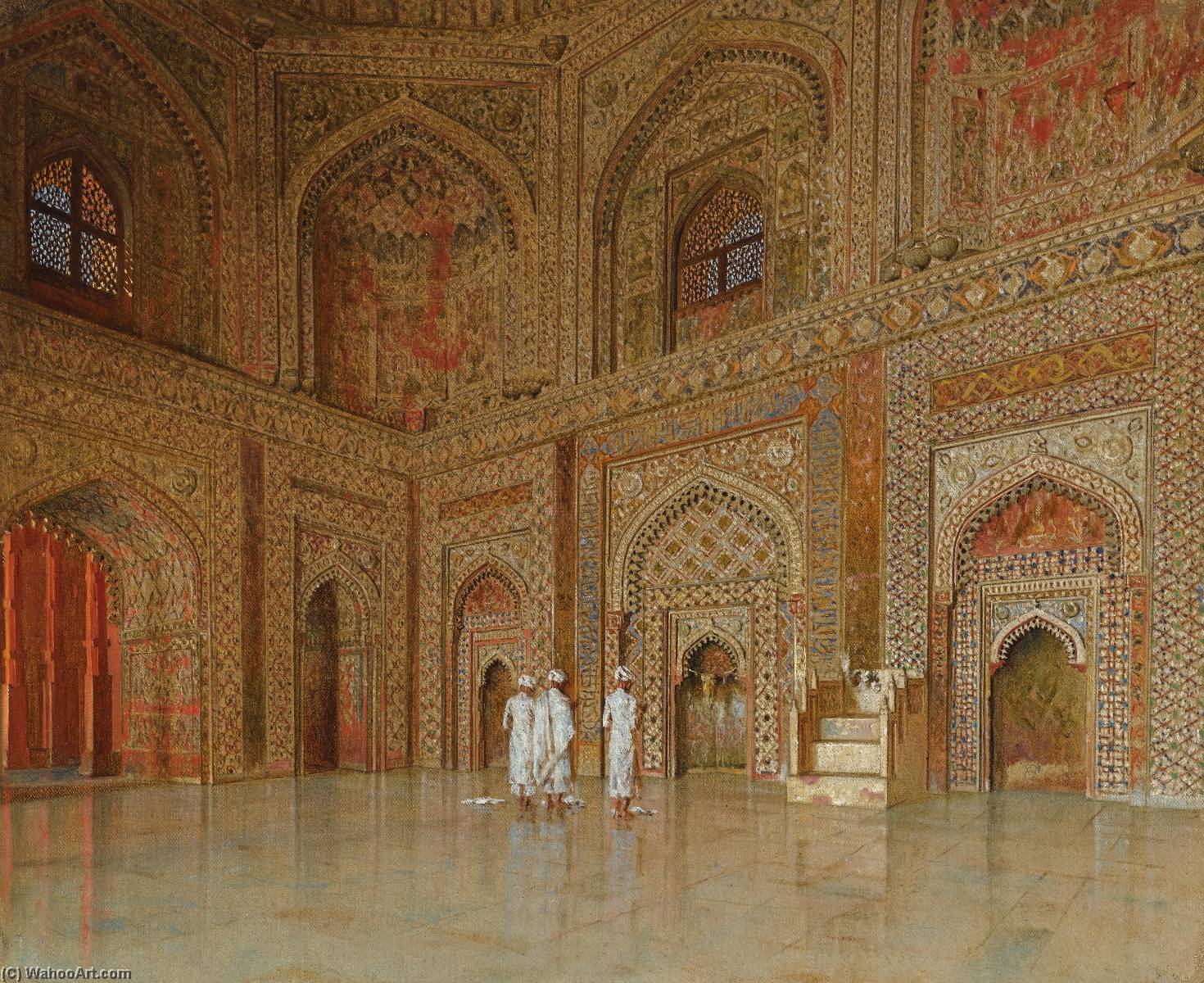 Wikioo.org - The Encyclopedia of Fine Arts - Painting, Artwork by Vasily Vasilievich Vereschagin - The Chief Mosque in Futtehpore Sikri