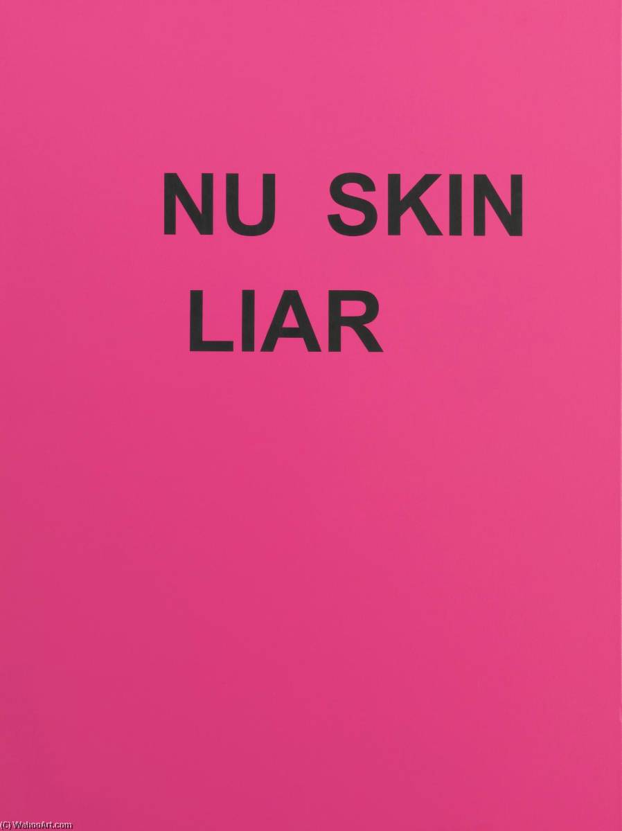 Wikioo.org - The Encyclopedia of Fine Arts - Painting, Artwork by Adam Mcewen - Untitled (Nu Skin Liar)