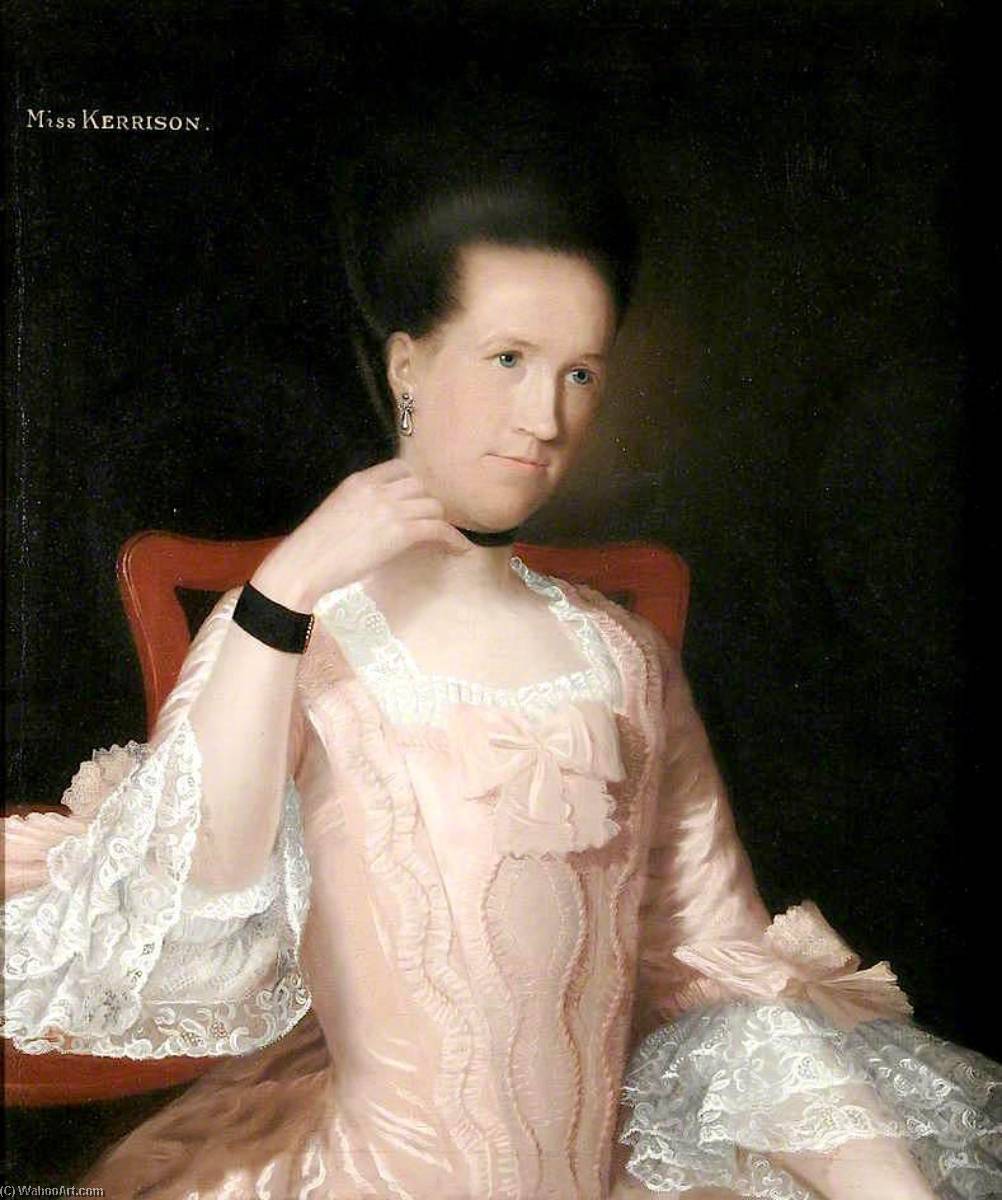 Wikioo.org - The Encyclopedia of Fine Arts - Painting, Artwork by Gainsborouth Dupont - Miss Kerrison