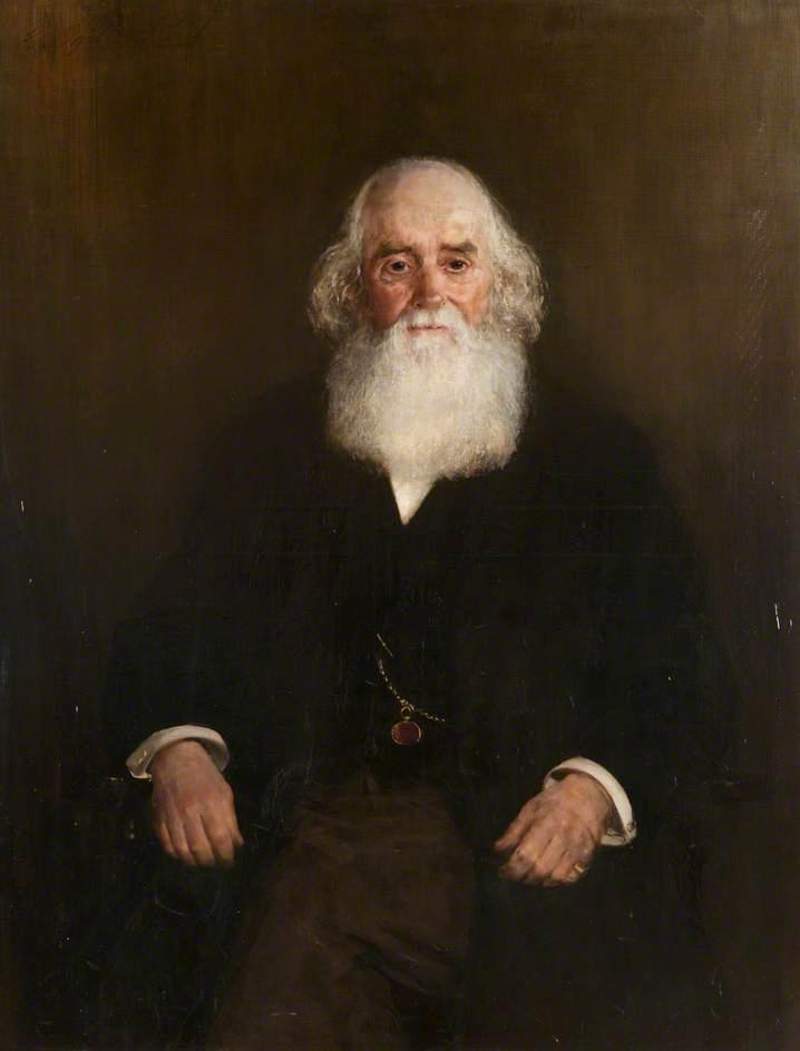 Wikioo.org - The Encyclopedia of Fine Arts - Painting, Artwork by George Ogilvy Reid - James Russell, First Provost of Motherwell