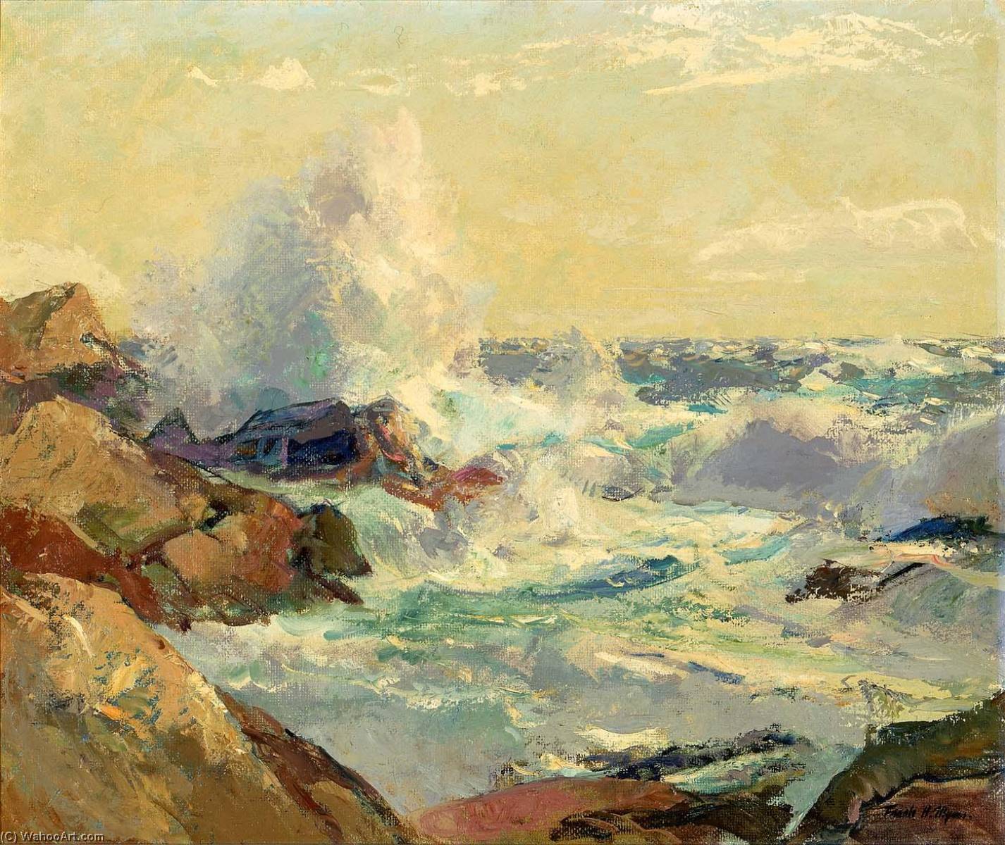 Wikioo.org - The Encyclopedia of Fine Arts - Painting, Artwork by Frank Harmon Myers - Light and Heavenly