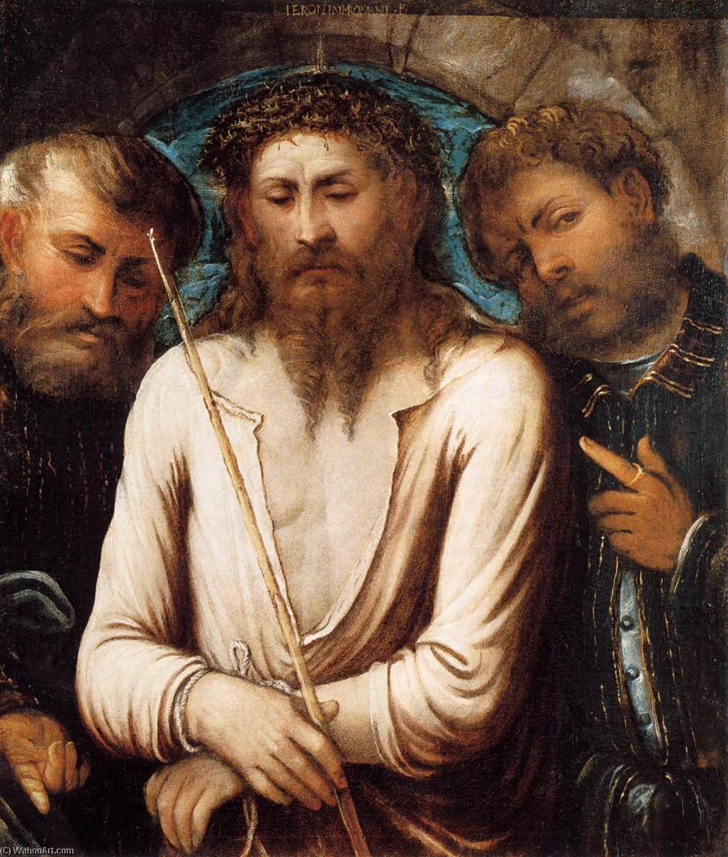 WikiOO.org - Encyclopedia of Fine Arts - Maľba, Artwork Girolamo Romanino - Ecce Homo