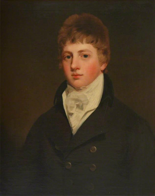 Wikioo.org - The Encyclopedia of Fine Arts - Painting, Artwork by George Sanders - The Honourable William Cavendish, Aged 16