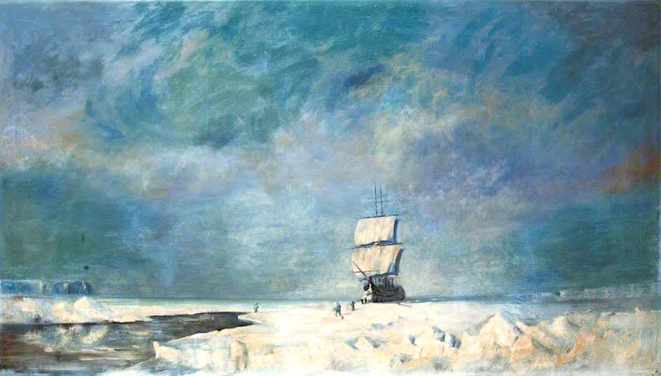 Wikioo.org - The Encyclopedia of Fine Arts - Painting, Artwork by Henry Bailey - HMS 'Hecla' Searching out the North West Passage