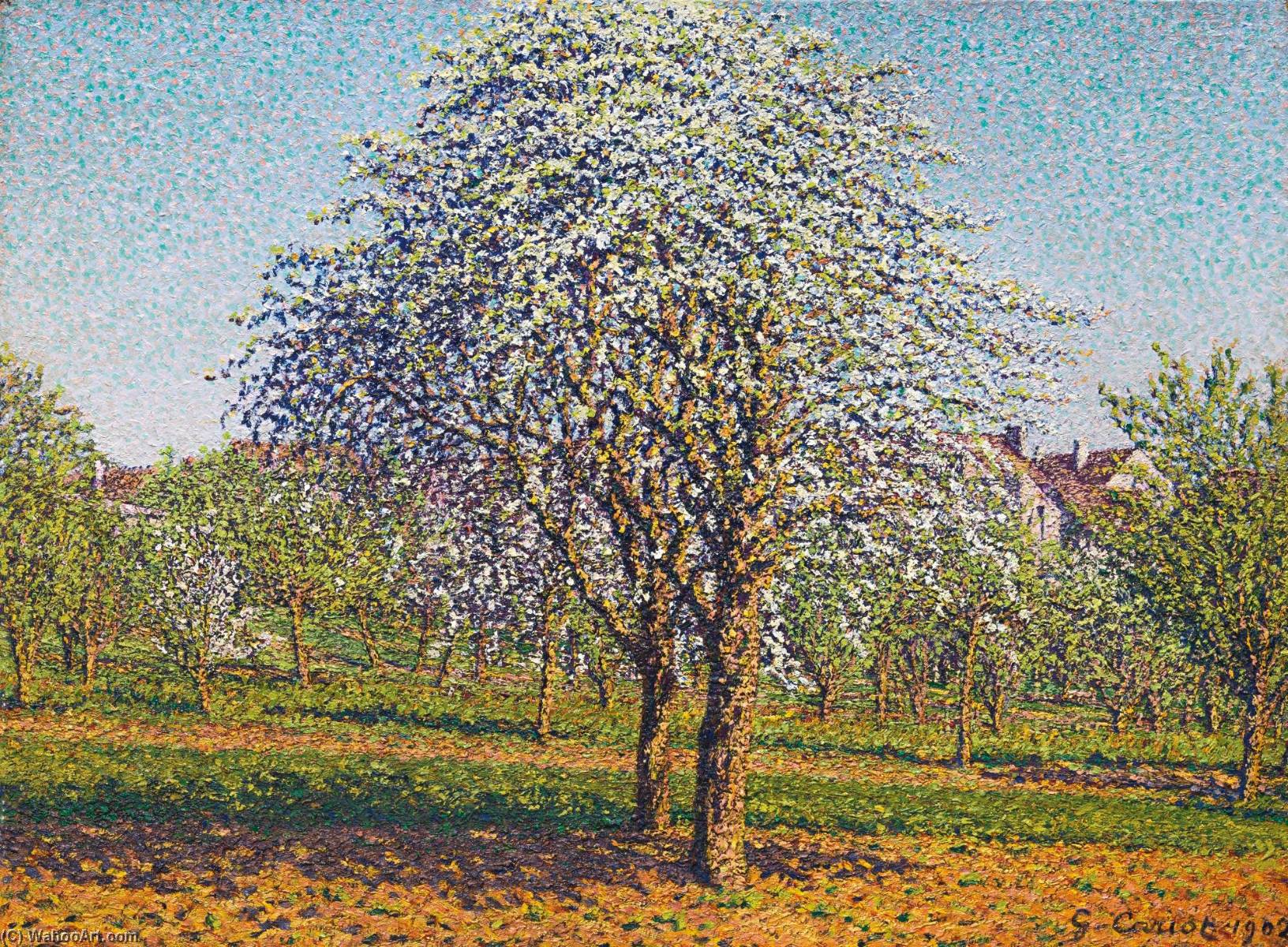 WikiOO.org – 美術百科全書 - 繪畫，作品 Gustave Cariot - Floreal