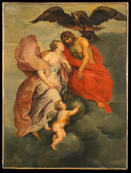 Wikioo.org - The Encyclopedia of Fine Arts - Painting, Artwork by Pieter Van Mol - Vénus implorant Jupiter