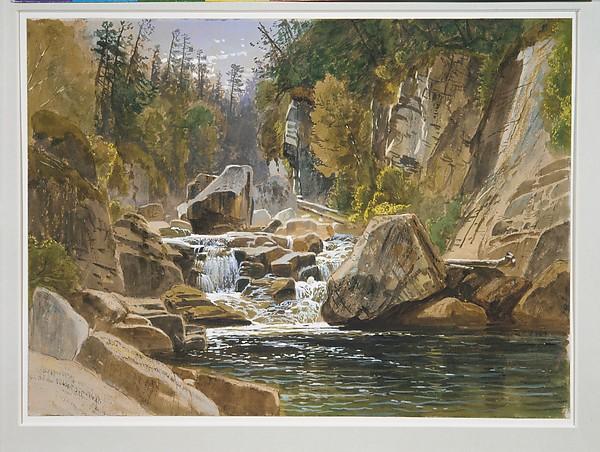 Wikioo.org - The Encyclopedia of Fine Arts - Painting, Artwork by James David Smillie - On the Ausable