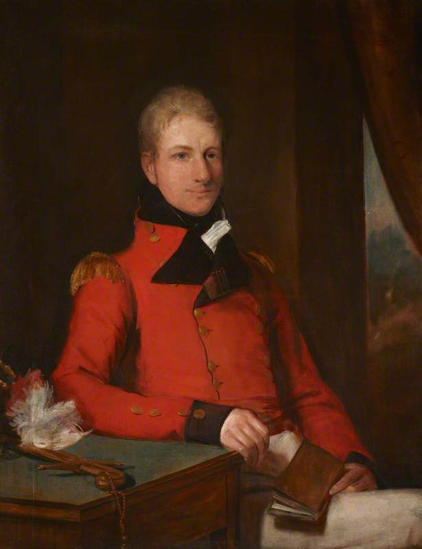 Wikioo.org - The Encyclopedia of Fine Arts - Painting, Artwork by Domenico Pellegrini - General the Honourable Sir Galbraith Lowry Cole (1772–1842), GCB