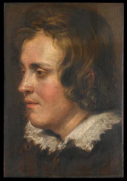 Wikioo.org - The Encyclopedia of Fine Arts - Painting, Artwork by Jan Cossiers - Portrait de jeune homme