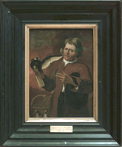 Wikioo.org - The Encyclopedia of Fine Arts - Painting, Artwork by Abraham Hondius Danielsz - Le marchand de pigeons