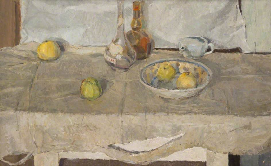 Wikioo.org - The Encyclopedia of Fine Arts - Painting, Artwork by John Philip Busby - Still Life with Apples