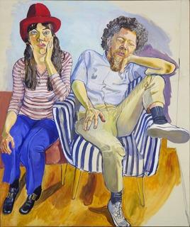 Wikioo.org - The Encyclopedia of Fine Arts - Painting, Artwork by Alice Neel - Benny and Mary Ellen Andrews
