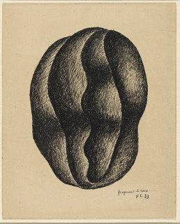 WikiOO.org - Encyclopedia of Fine Arts - Lukisan, Artwork Fernand Leger - Fragment of a Nut