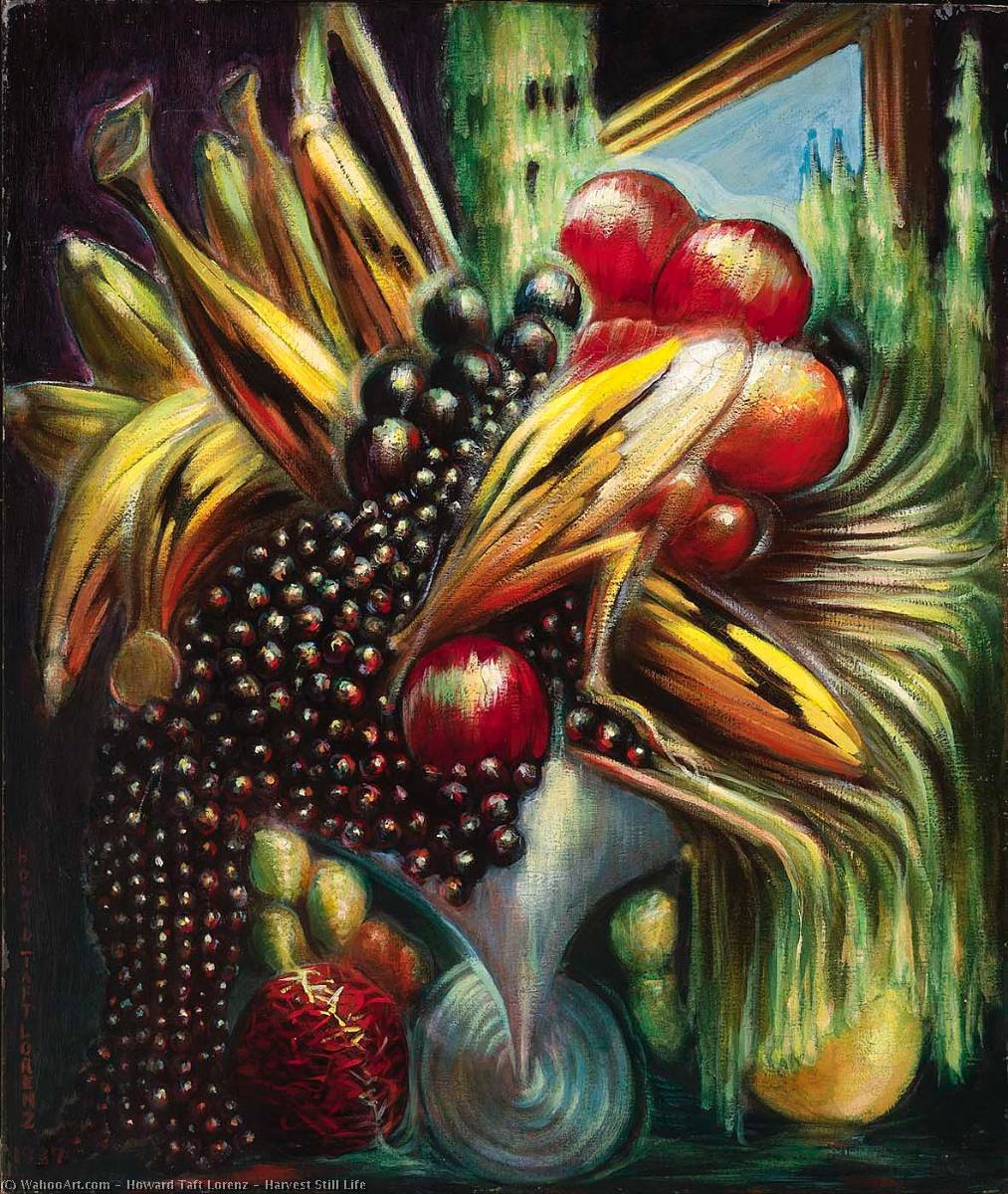 Wikioo.org - The Encyclopedia of Fine Arts - Painting, Artwork by Howard Taft Lorenz - Harvest Still Life