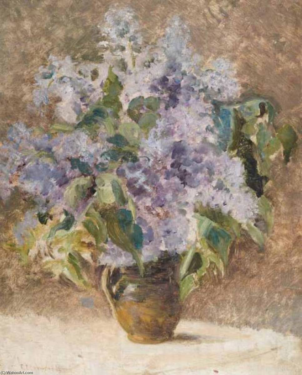 Wikioo.org - The Encyclopedia of Fine Arts - Painting, Artwork by Sergei Svetoslavsky - Lilacs