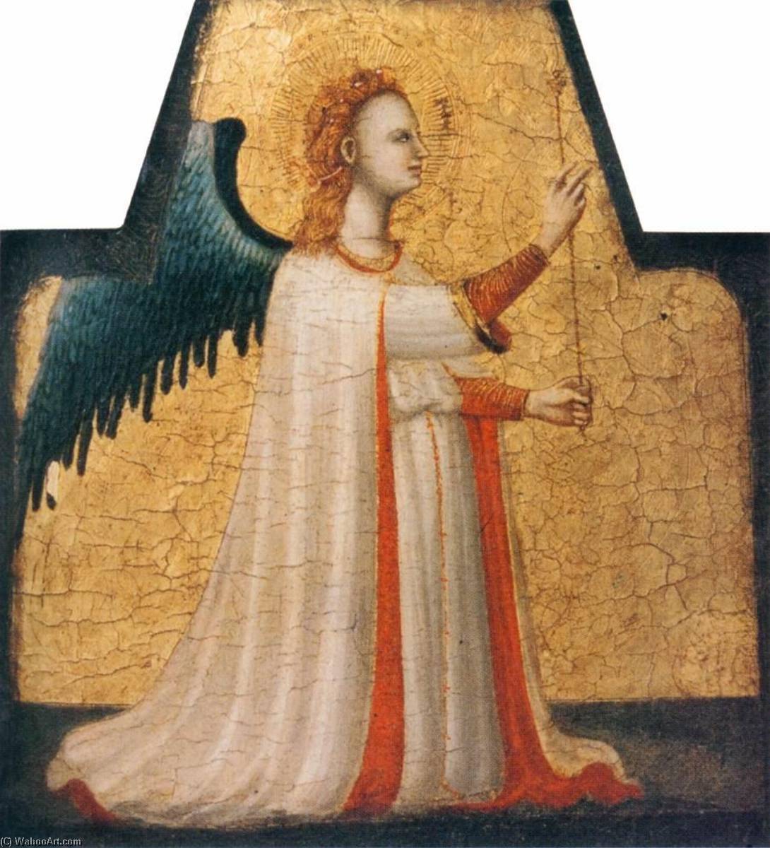 Wikioo.org - The Encyclopedia of Fine Arts - Painting, Artwork by Giovanni Francesco Da Rimini - Annunciating Angel